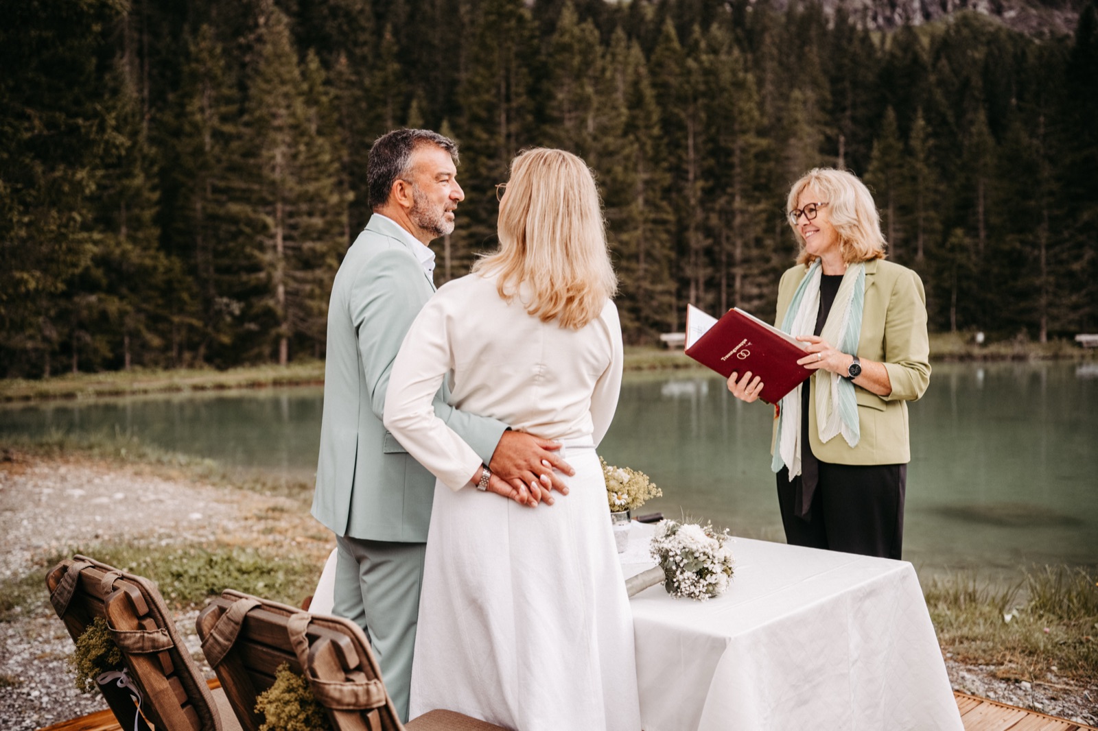 Hochzeit am Fischteich Lech